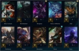 Conta diamante 1, League of legends LOL
