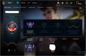 Conta diamante 1, League of legends LOL