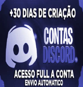 Conta Discord 30 Dias +