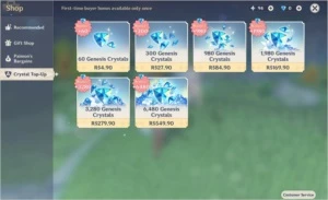 Genshin Impact Diluc, Venti, Keqing, Zhongli