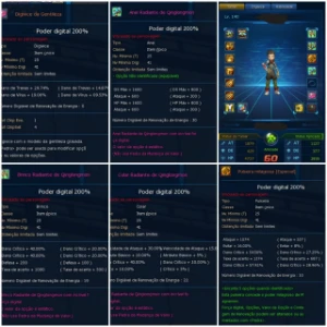 Conta End Game Ldmo Alpha, Sss+ Legit E Bug - Digimon Masters Online