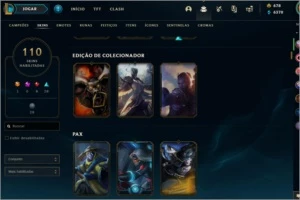 Skins raras - League of Legends LOL