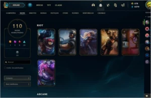 Skins raras - League of Legends LOL