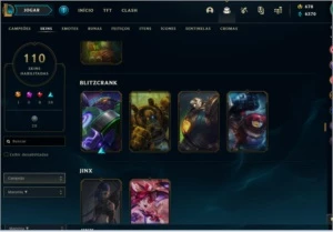 Skins raras - League of Legends LOL