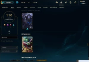 Skins raras - League of Legends LOL