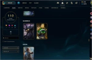 Skins raras - League of Legends LOL
