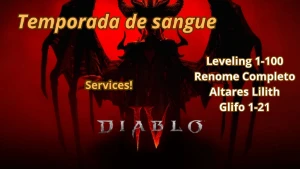 Todos os tipos de serviço Diablo 4