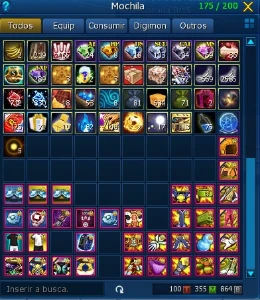 Conta 3 Rank U LA Alphamon - Digimon Masters Online DMO