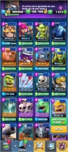 Clash royale nv13 todas cartas