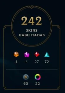 Conta De Colecionador - A Mais Rara Disponível - League of Legends LOL