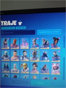 CONTA COM 119 SKINS E 96 PICARETAS (PASSES ANTIGOS) - Fortnite