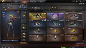 Conta CF General Nv1 6 vips + 30M.n com m4a1s tempestade - Crossfire