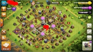 Conta Clash of clans cv 11