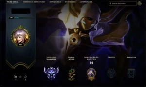 Conta League of Legends Diamante 2 LOL