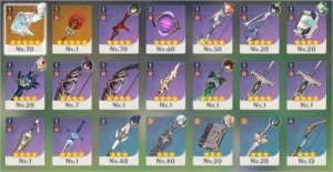 Vendo conta Xiao + Venti + Baculo de Homa + Atlas Celestial - Genshin Impact