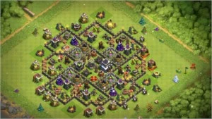 CV 9 FULL CLASH OF CLAN CONTA TOP E ESTA EM CLAN NIVEL 15 - Clash of Clans