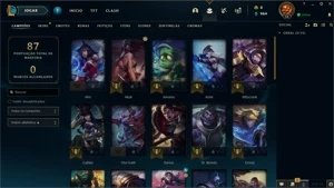 Conta de LoL em promoção! - League of Legends