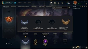 Conta de LoL em promoção! - League of Legends