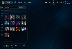 CONTA GOLD 4 SMURF MMR ALTO - League of Legends LOL