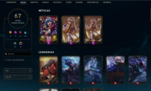 Conta Lol Diamante 4 - League of Legends