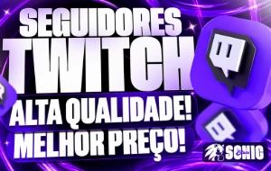 🟣 Twitch | Seguidores + Views em Clipes - Redes Sociais