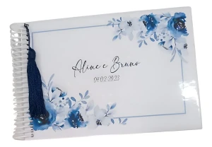 Caderno de Mensagens Personalizado 18 x 27 cm