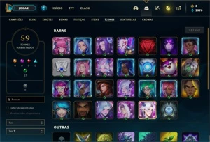 Conta Bronze 1 com 41 Champs e 6 Skins + 1 Fragmento - League of Legends LOL