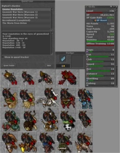 EK 136 95/89 1 runa 15 mounts LUTABRA - Tibia
