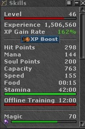 EK 136 95/89 1 runa 15 mounts LUTABRA - Tibia