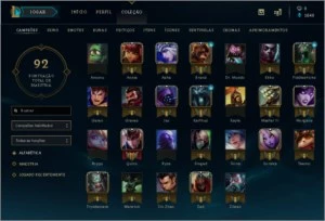 Conta platina 5 - League of Legends LOL