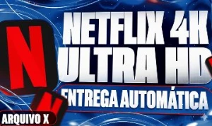 Netflix 4K Ultra Hd 30 Dias | 1 Tela Com Pin + Entrega Autom - Premium