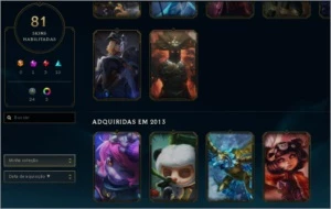 Conta level 93 (Prata 1) 81 Skins (Alistar Hextech GEMA) - League of Legends LOL