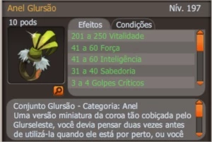 Conjunto Glursão Completo,Magiado (SPIRITIA) - Dofus