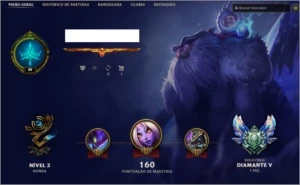 League of legends conta d5 LOL