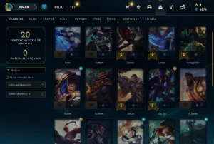 Conta Mestre Smurf 300 pdls - League of Legends LOL