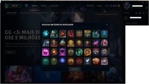 Conta prata 3 com 100 skin e 140 icones - League of Legends LOL