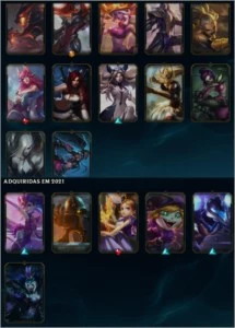 Conta MESTRE League of Legends LOL