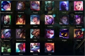 Conta MESTRE League of Legends LOL