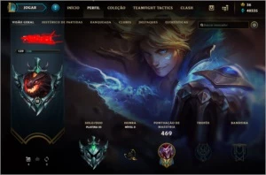 Vendo conta de LOL. Platina 3, todos os champs, 73 skins - League of Legends