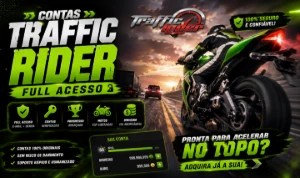 Contas Traffic Rider (Full Acesso)