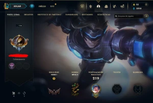 CONTA LOL - LVL 106 - 130 Champions - 73 Skins - FULL ACESSO - League of Legends