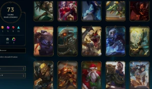 CONTA LOL - LVL 106 - 130 Champions - 73 Skins - FULL ACESSO - League of Legends