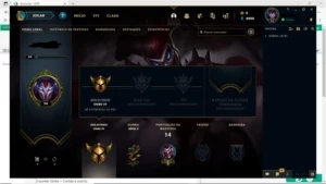 Conta Ouro 4 MMR alto - League of Legends LOL