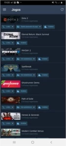 conta steam de 300