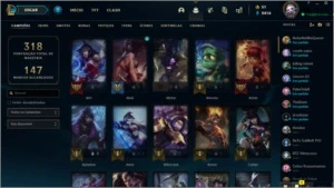 Conta LoL ouro 2, barata pra sair logo. - League of Legends