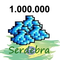 1.000.000 GOLD - SERVIDOR BRASILEIRO: SERDEBRA - Tibia