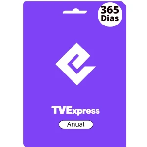 TV Express Recarga Anual 365 dias - Gift Cards