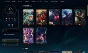Conta LoL Platina 1 - League of Legends