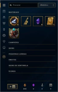 CONTA PRATA 4, 17 SKINS, 45 CHAMPS! / 1 SKIN DE GEMA! - League of Legends LOL