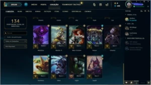 CONTA LEAGUE OF LEGENDS LOL